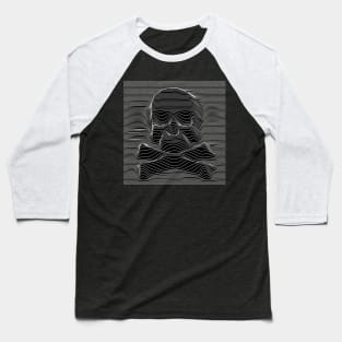 Skull Lines Baseball T-Shirt
